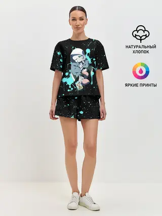 Женская пижама с шортами / UNDERTALE