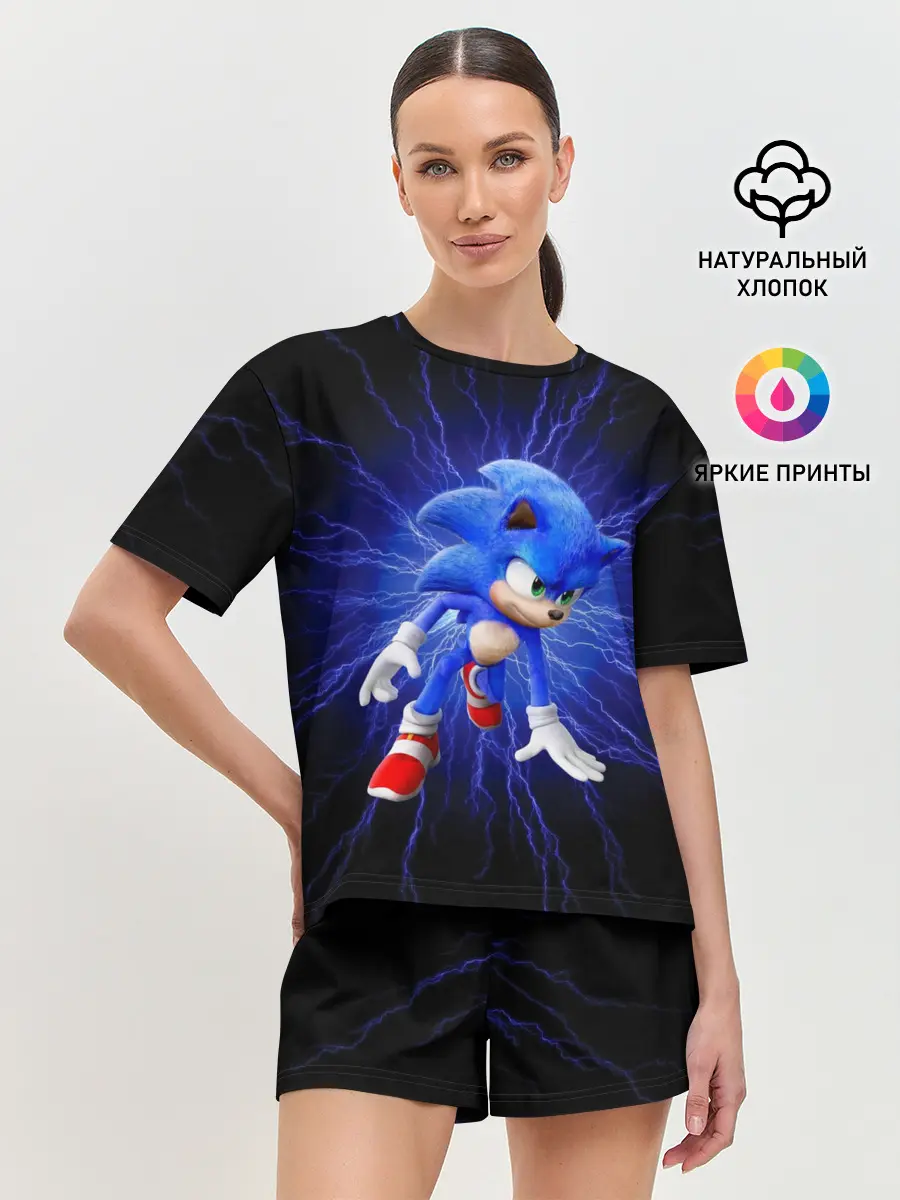 Женская пижама с шортами / SONIC