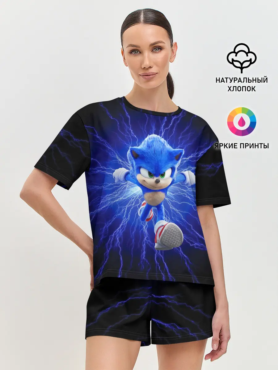 Женская пижама с шортами / SONIC