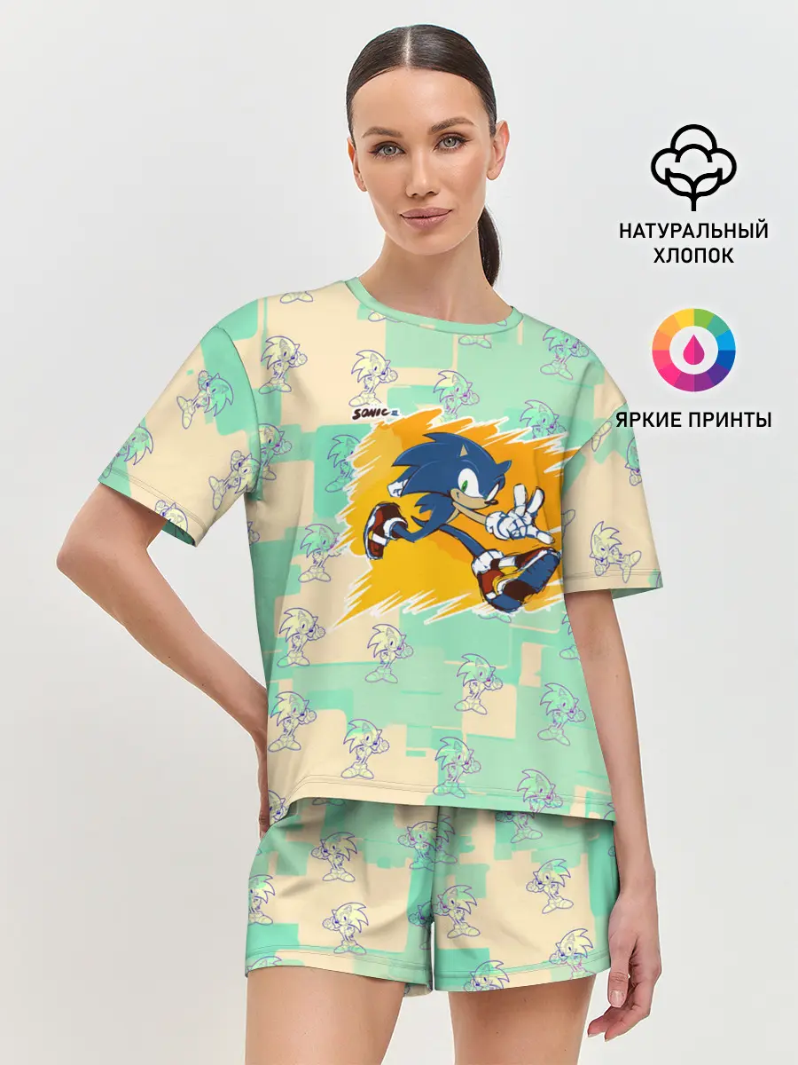 Женская пижама с шортами / sonik