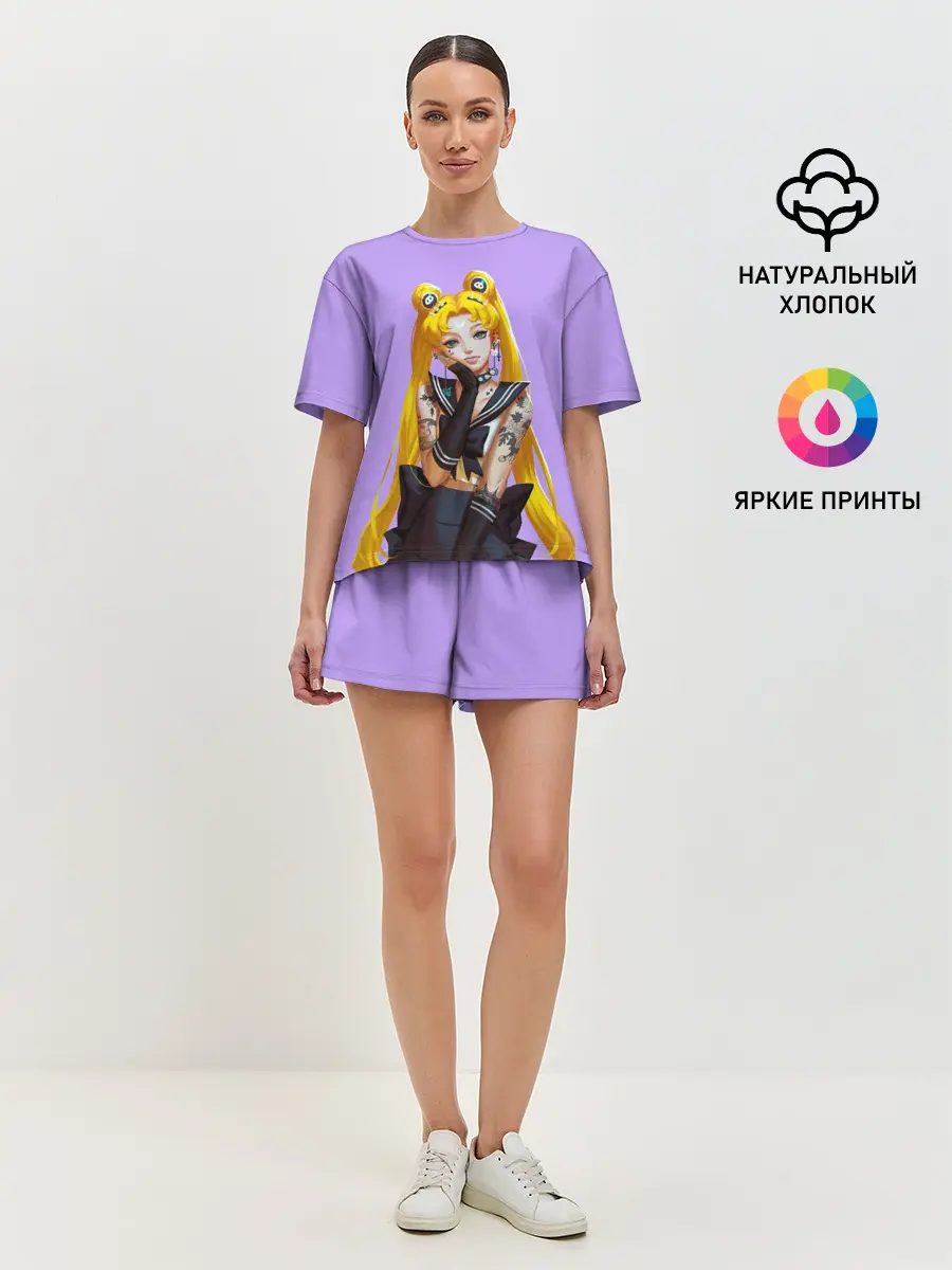 Женская пижама с шортами / SAILOR MOON