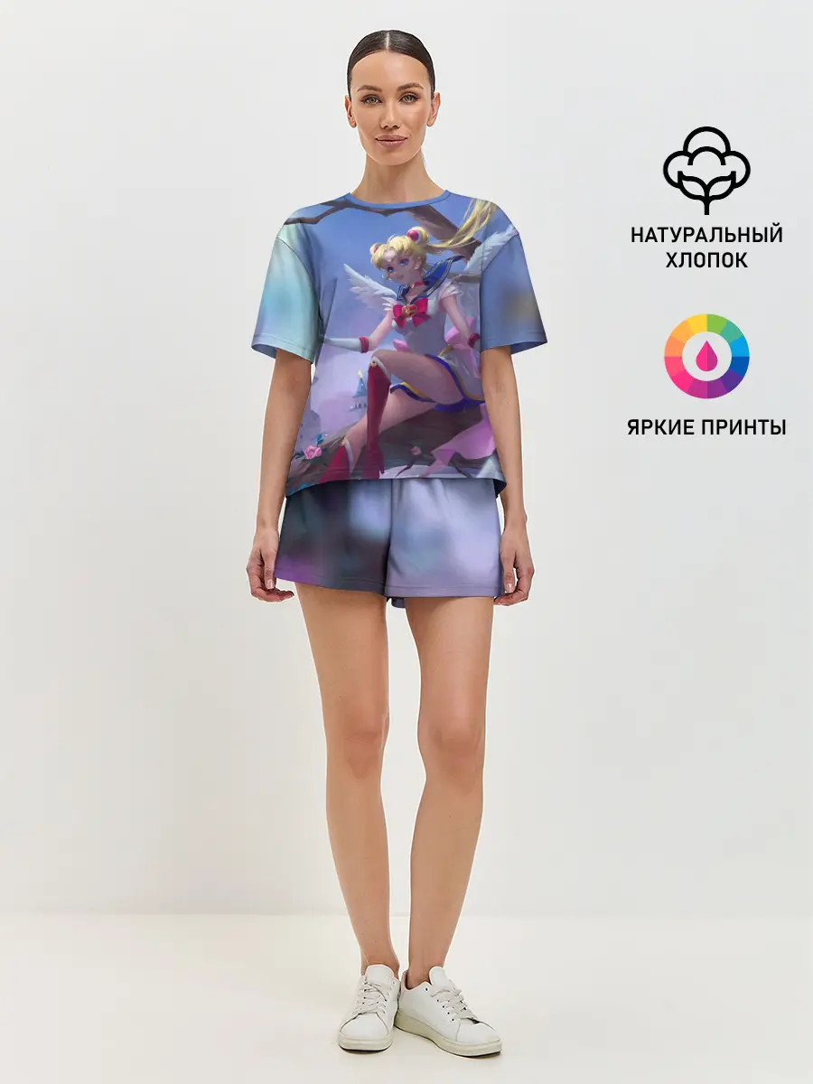 Женская пижама с шортами / СЕЙЛОР МУН