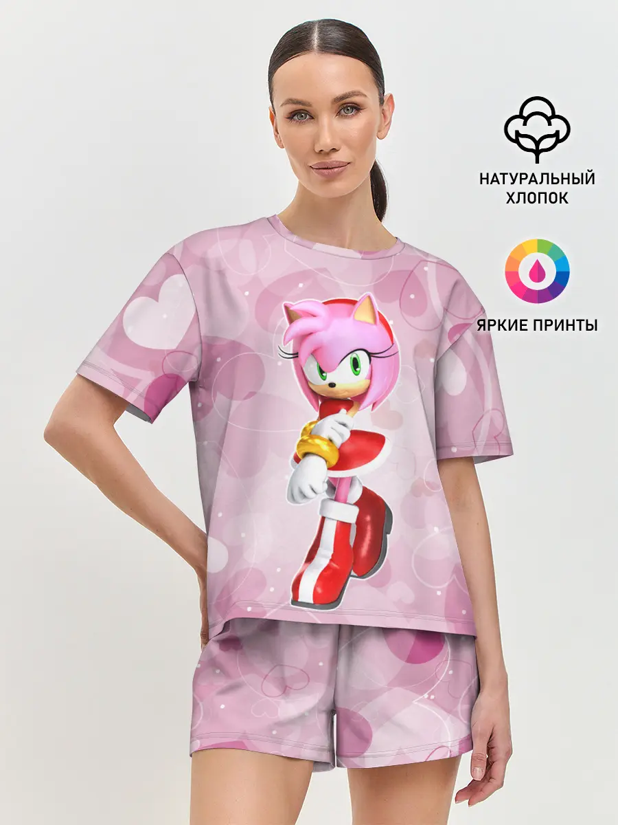 Женская пижама с шортами / Amy - Эми