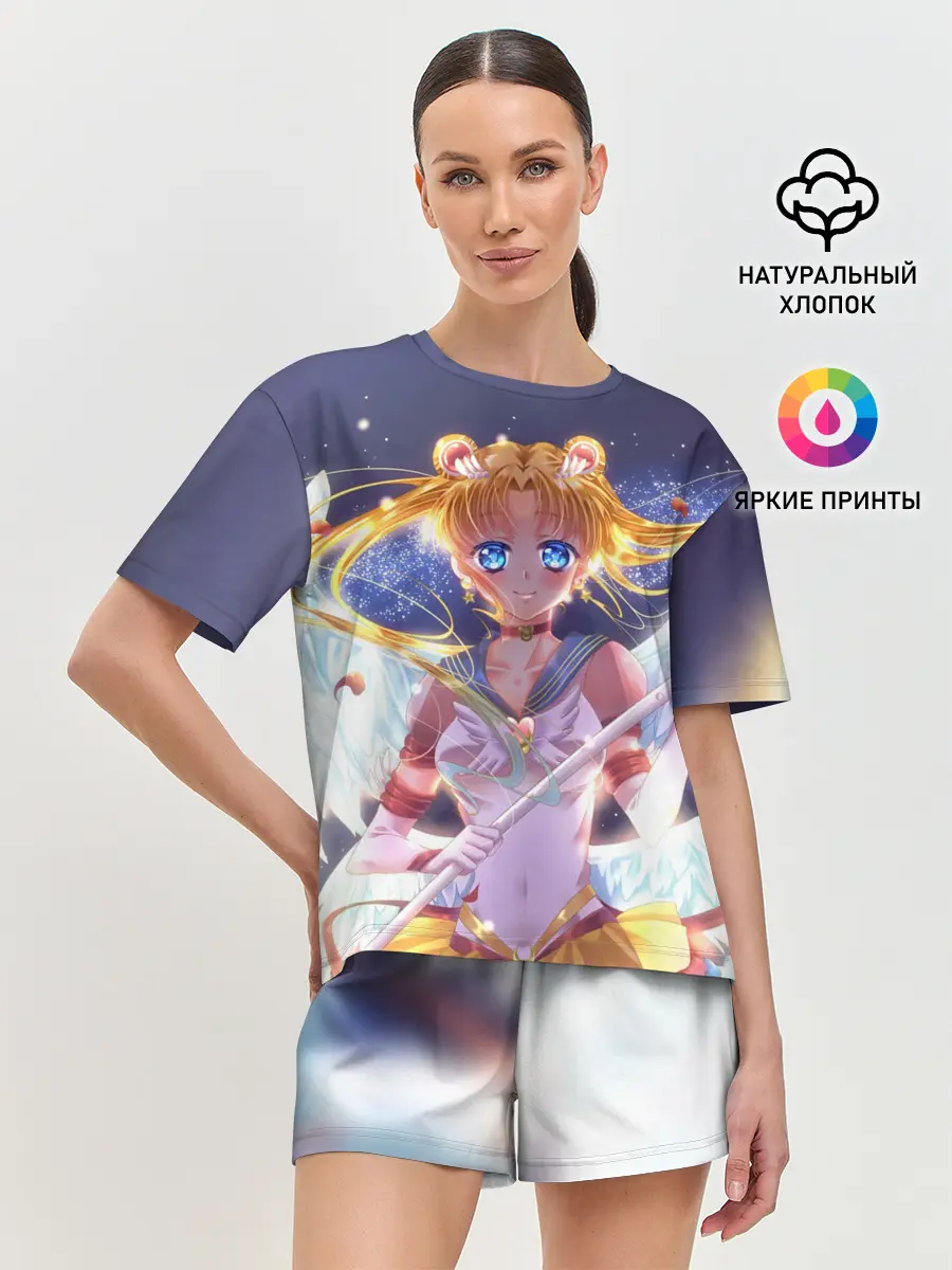 Женская пижама с шортами / SAILOR MOON