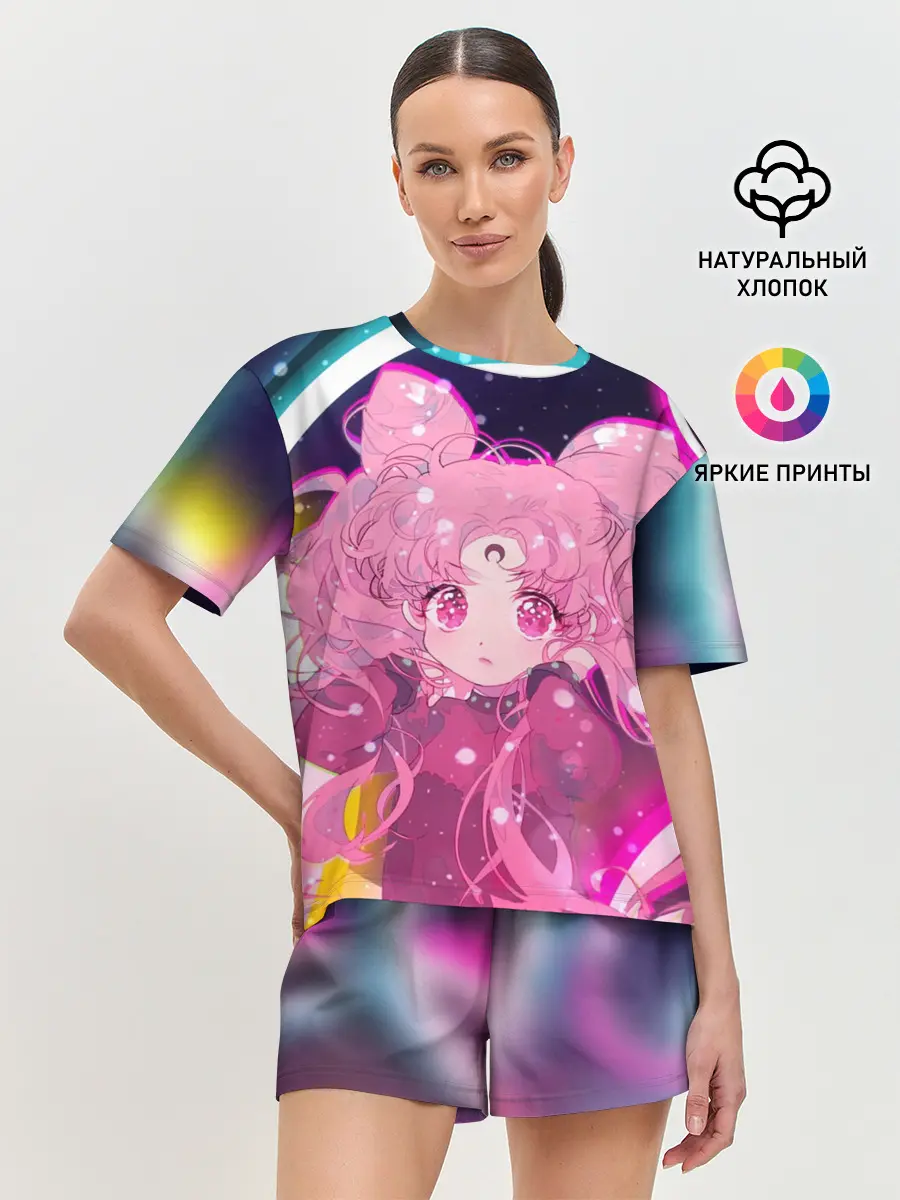 Женская пижама с шортами / ДОЧЬ ЛУНЫ