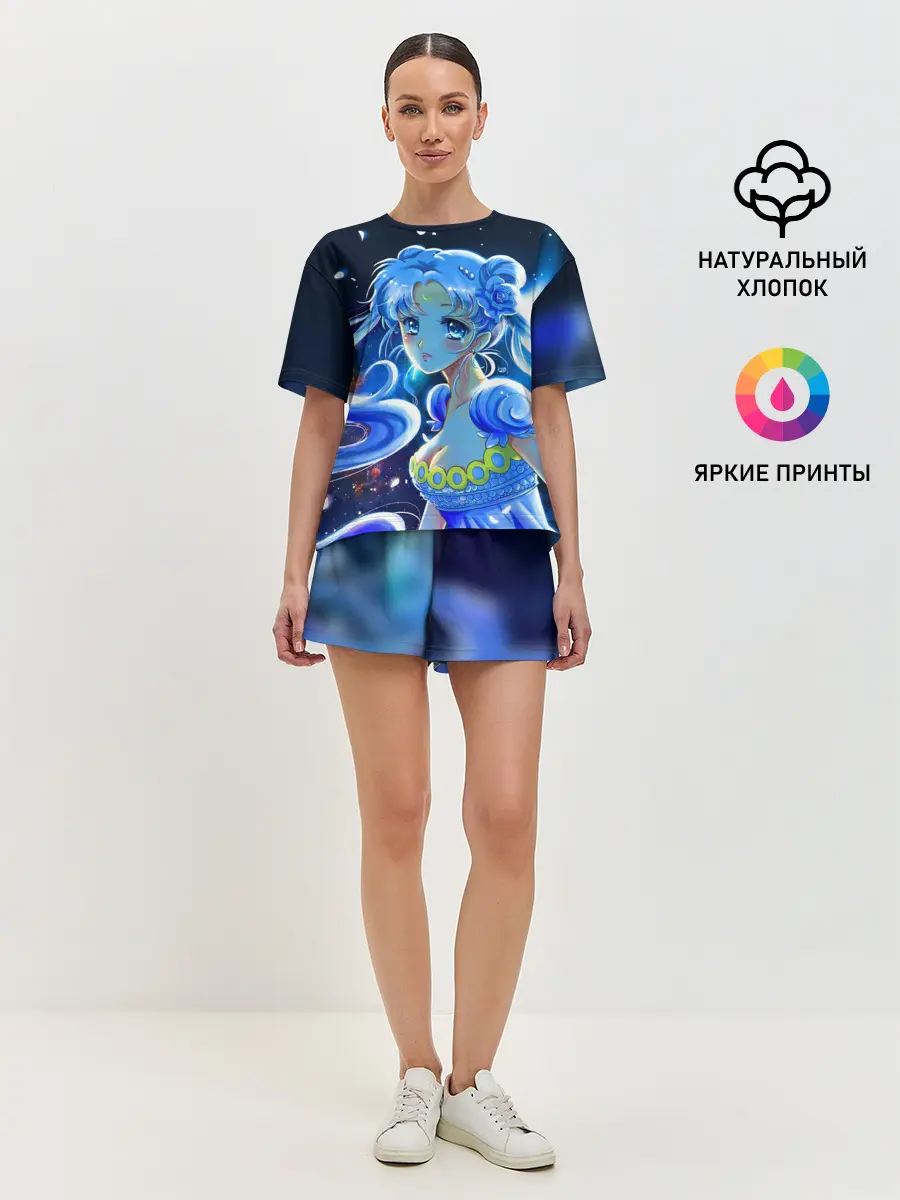 Женская пижама с шортами / СЕЙЛОР МУН