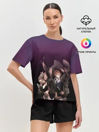 Женская пижама с шортами / Мистер Модная Шляпка