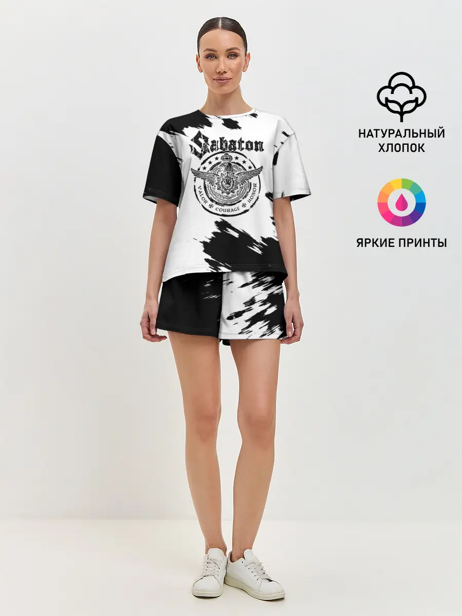 Женская пижама с шортами / Sabaton