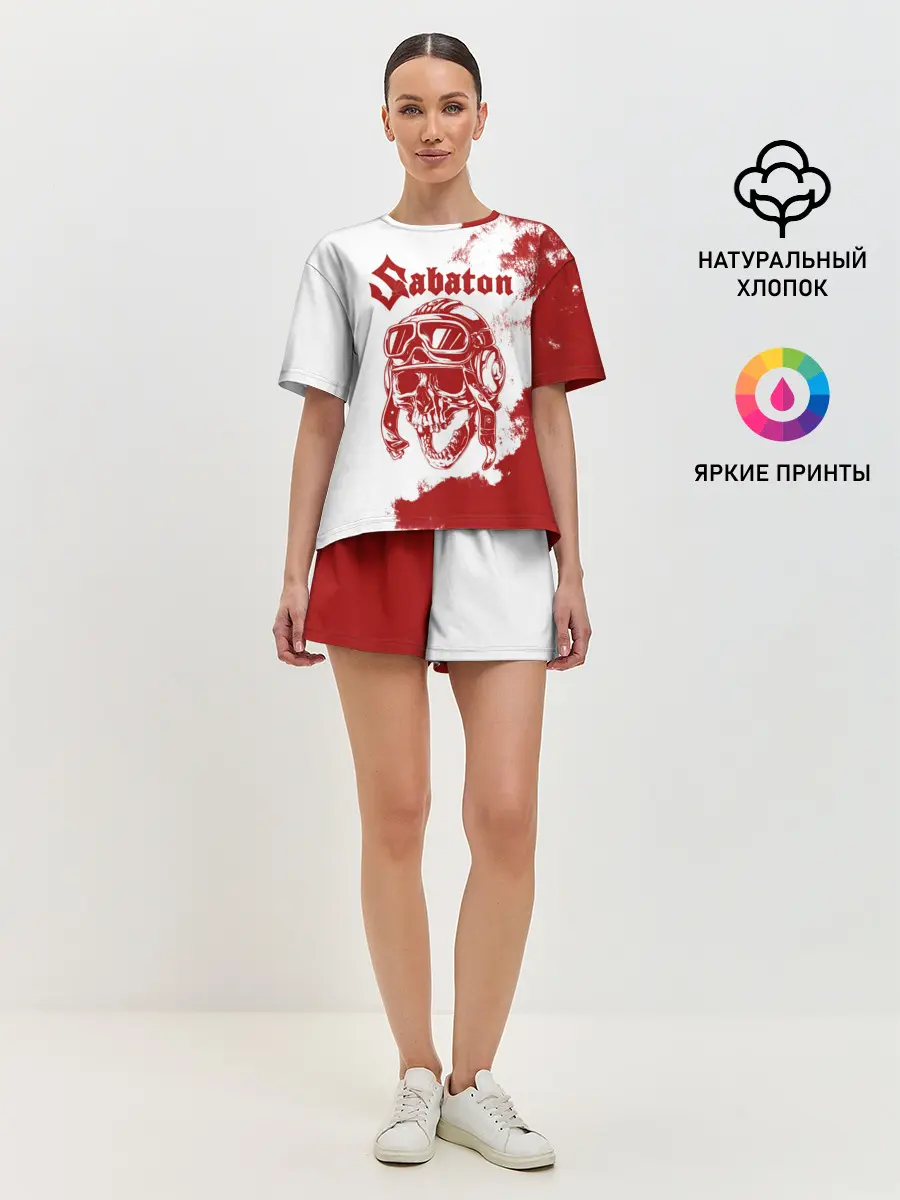 Женская пижама с шортами / Sabaton