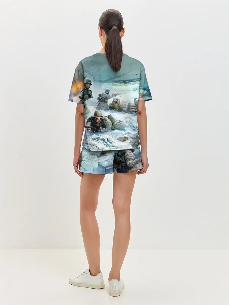 Женская пижама с шортами / Sabaton