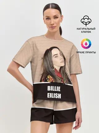 Женская пижама с шортами / Billie Eilish