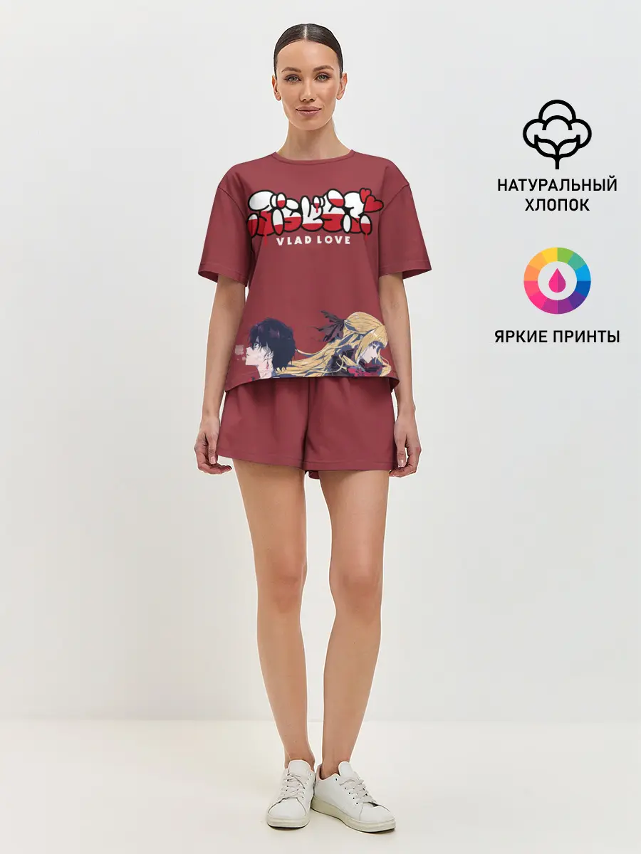 Женская пижама с шортами / VLAD LOVE