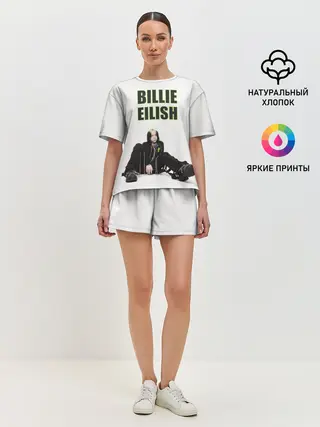 Женская пижама с шортами / Billie Eilish