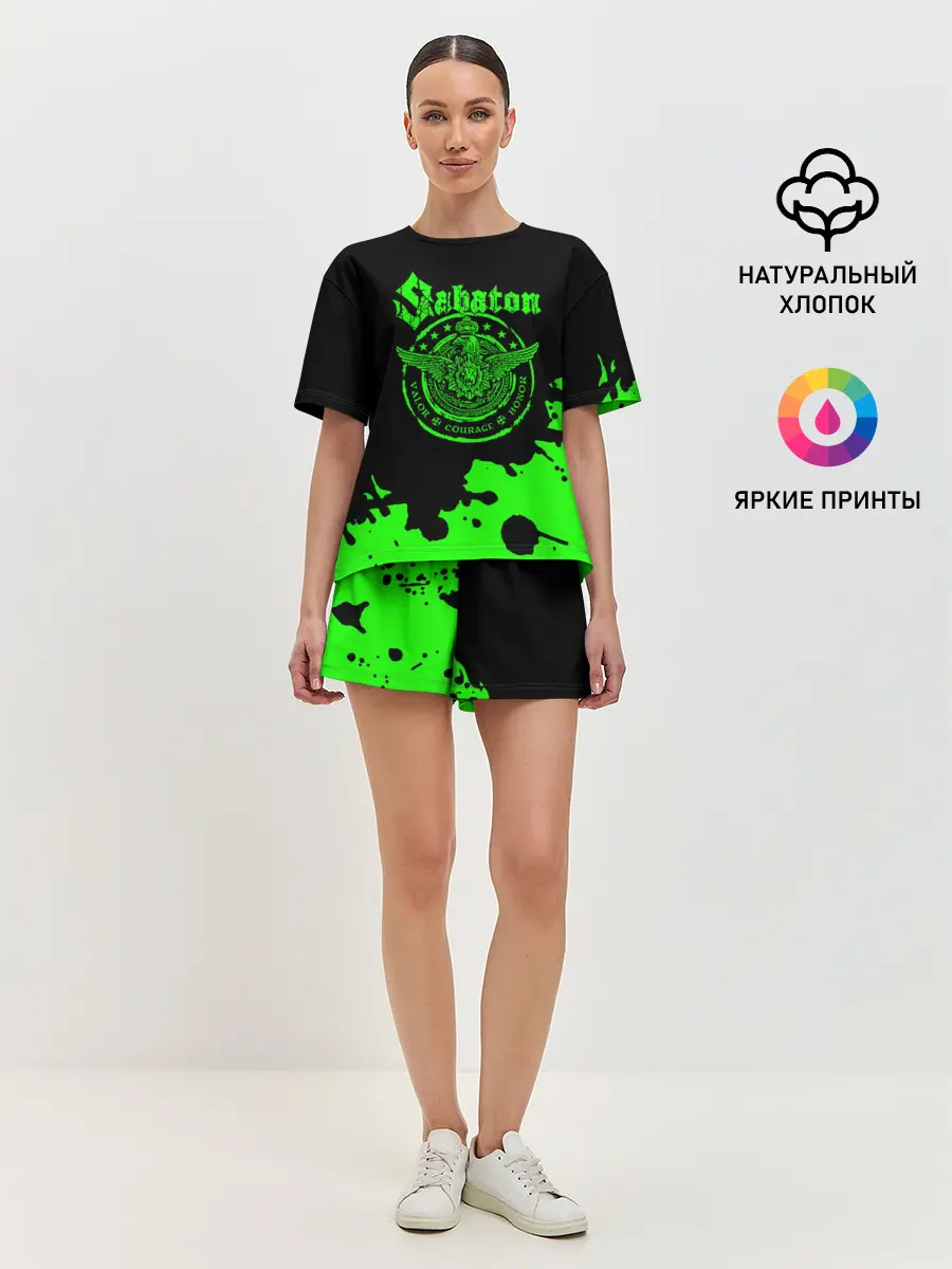 Женская пижама с шортами / Sabaton
