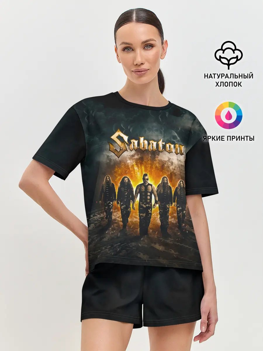 Женская пижама с шортами / Sabaton