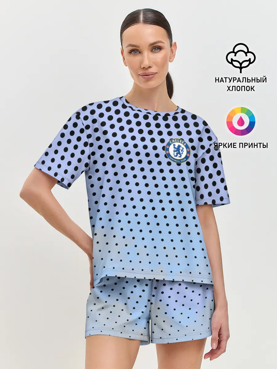 Женская пижама с шортами / Челси