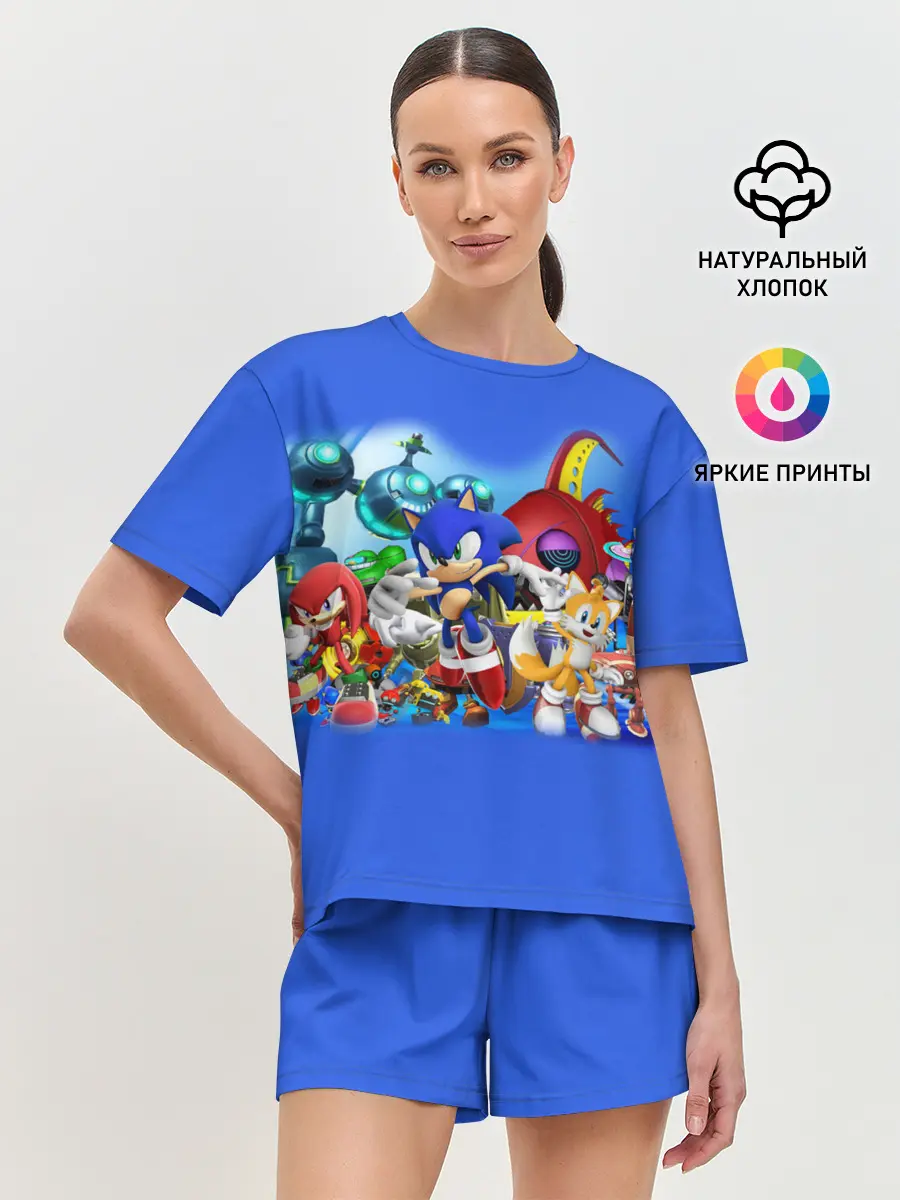 Женская пижама с шортами / SONIC