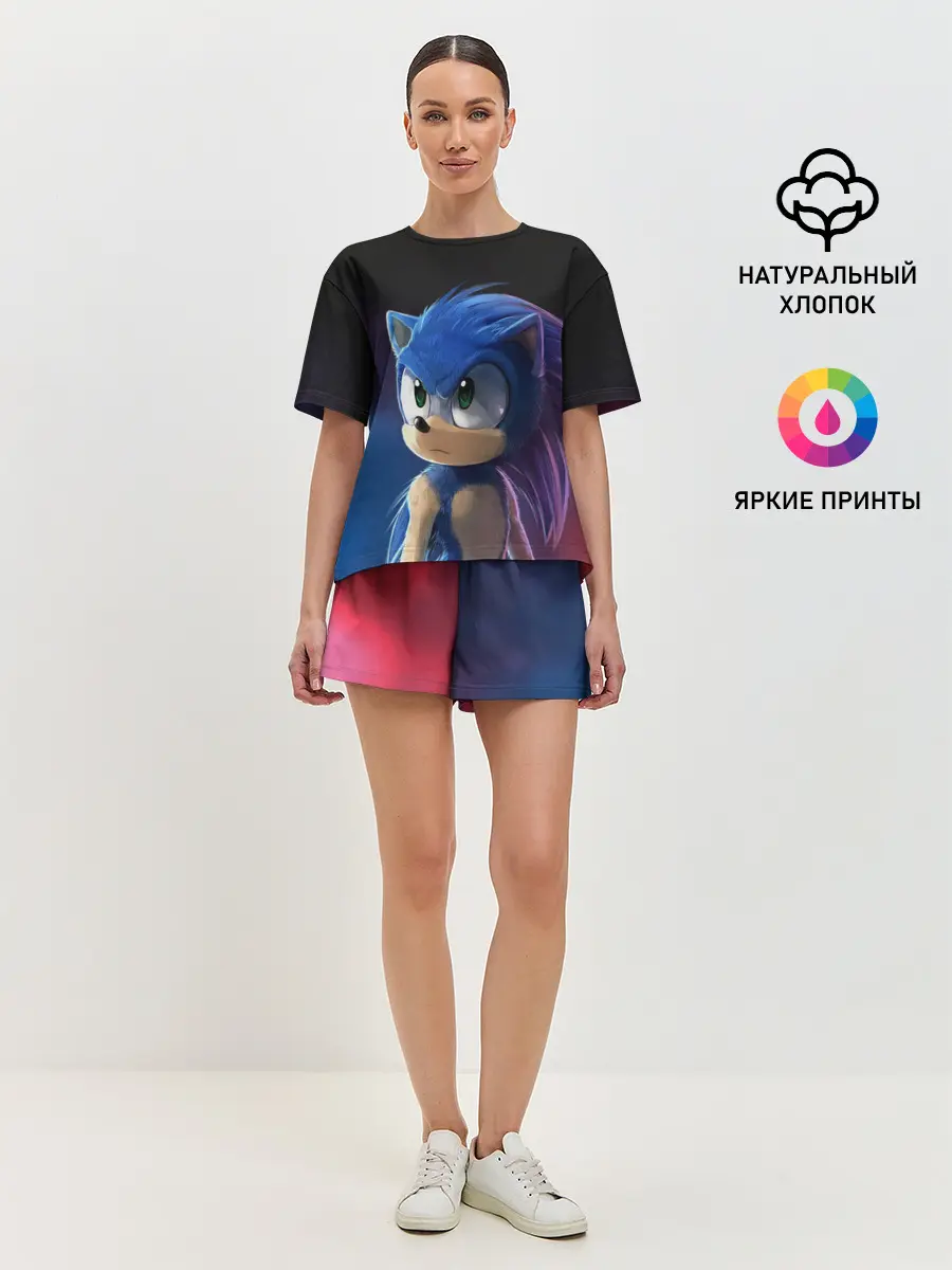 Женская пижама с шортами / SONIC