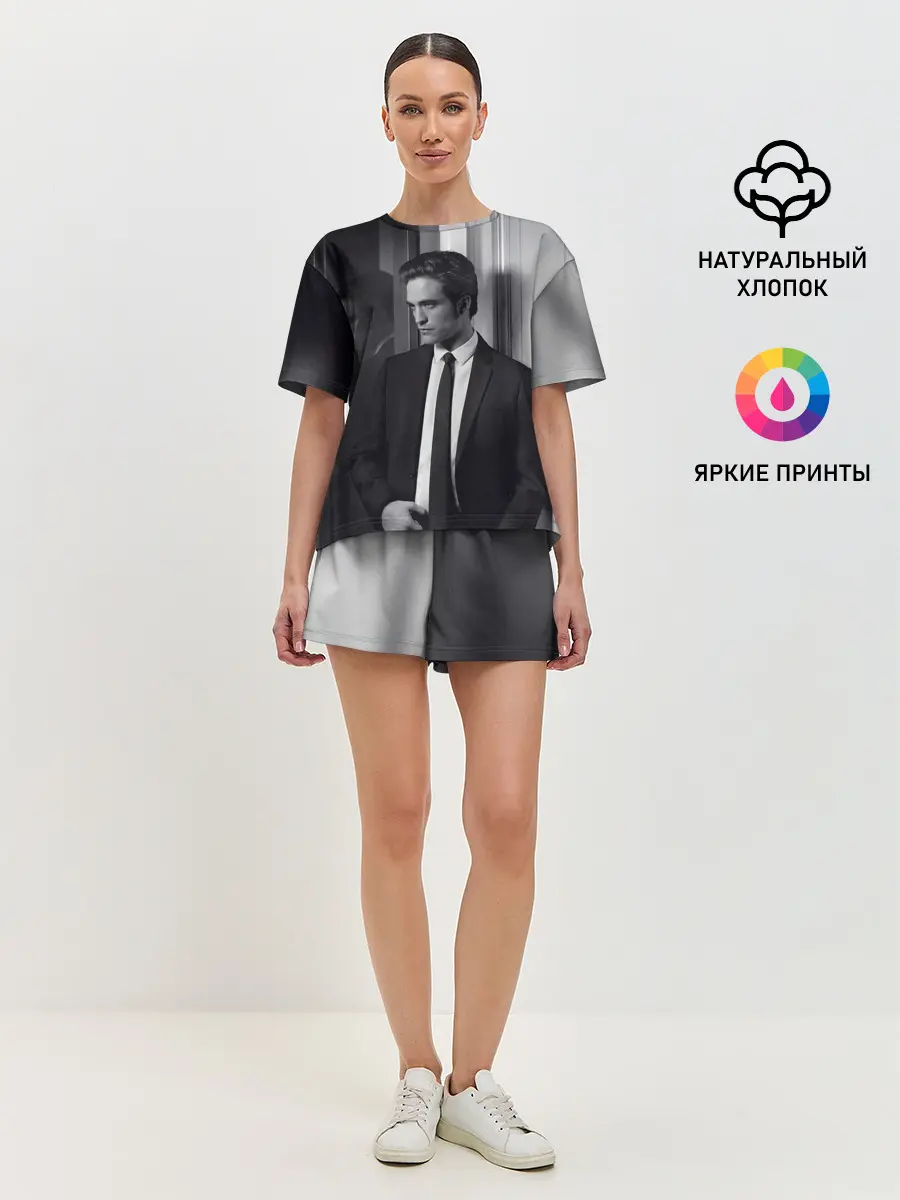 Женская пижама с шортами / Роберт Паттинсон