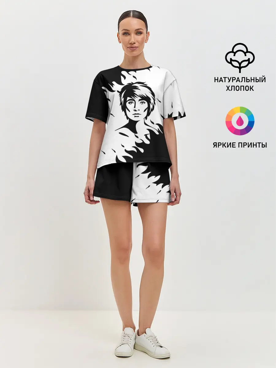 Женская пижама с шортами / Zемфира