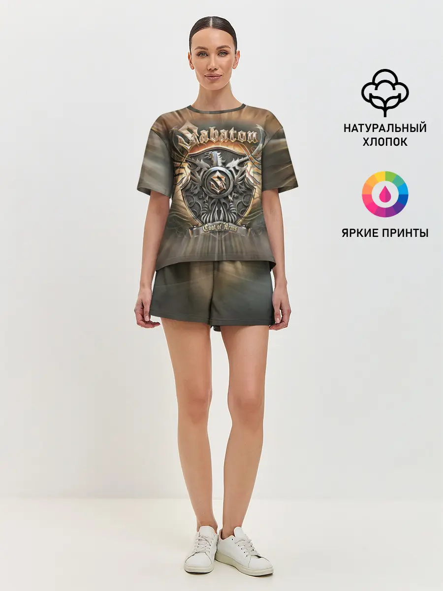 Женская пижама с шортами / SABATON