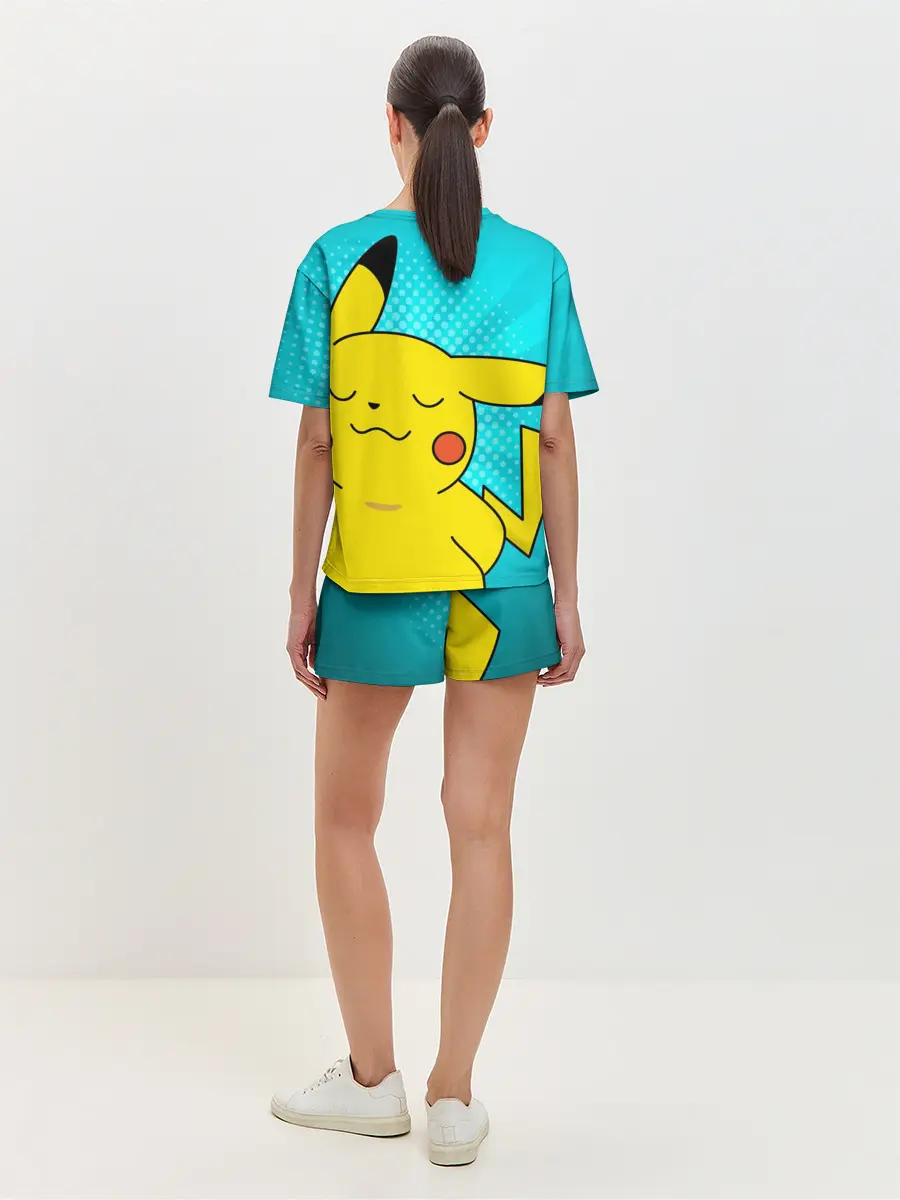 Женская пижама с шортами / ПИКАЧУ