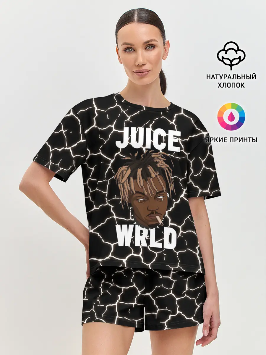 Женская пижама с шортами / Juice WRLD.