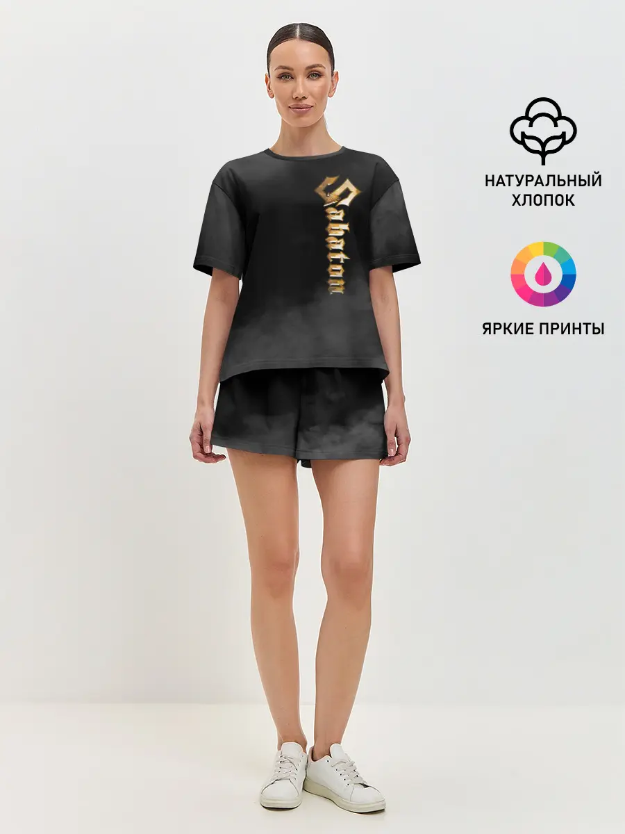 Женская пижама с шортами / SABATON.