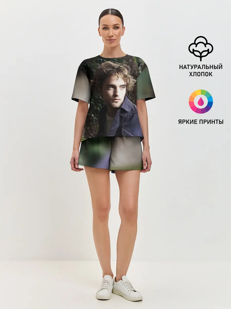 Женская пижама с шортами / Роберт Паттинсон