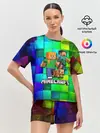 Женская пижама с шортами / Minecraft / Майнкрафт