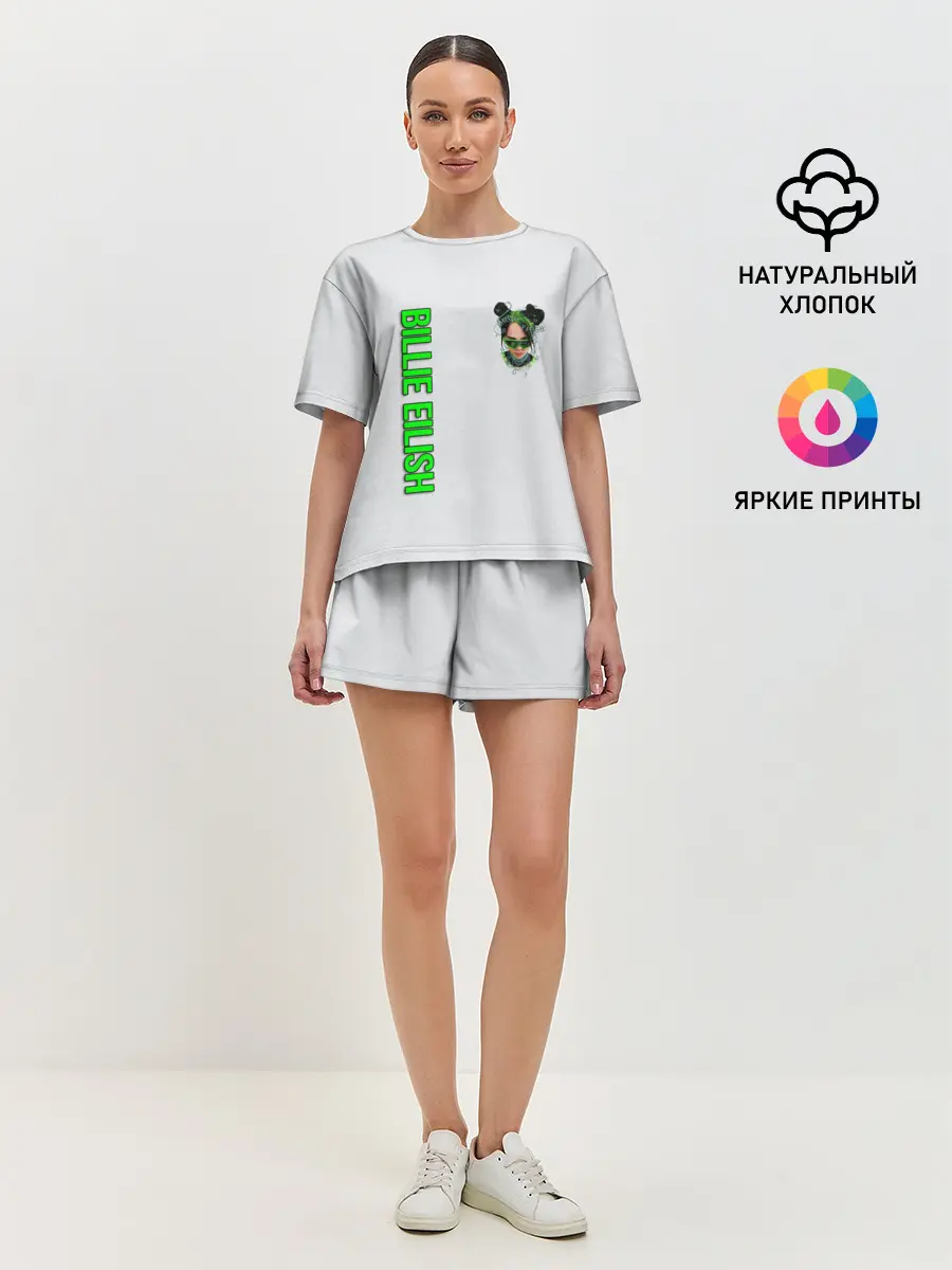 Женская пижама с шортами / BILLIE EILISH