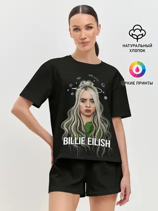 Женская пижама с шортами / BILLIE EILISH