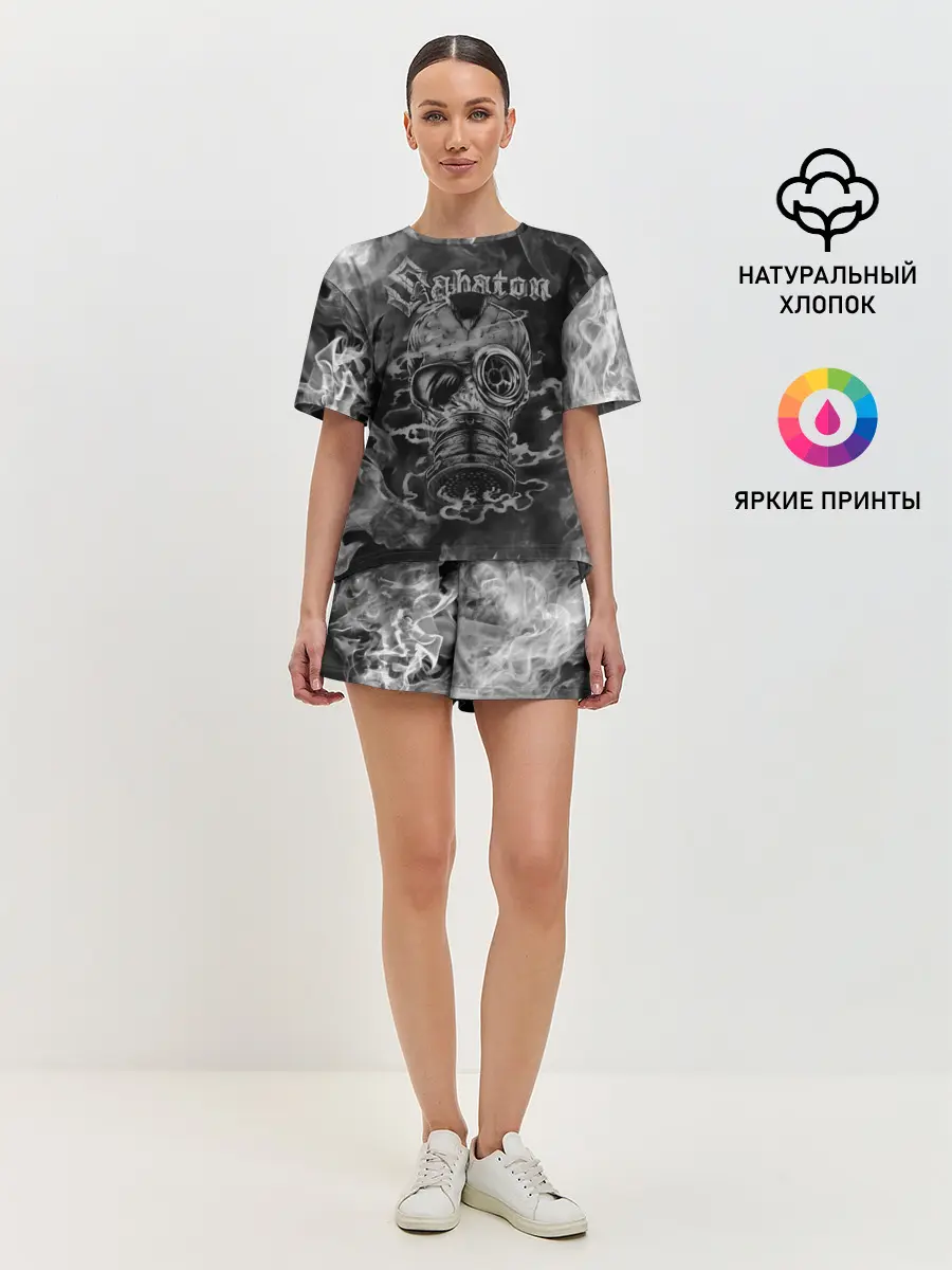 Женская пижама с шортами / SABATON