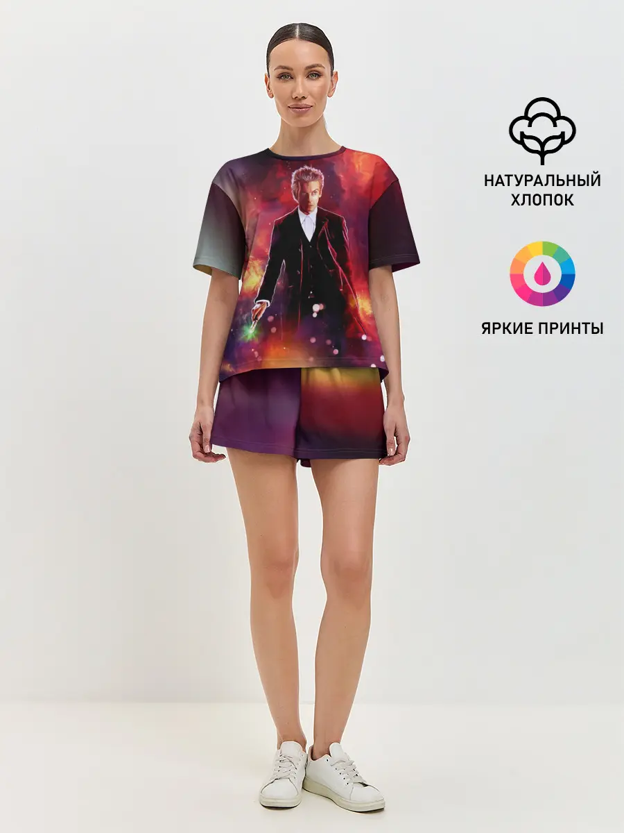 Женская пижама с шортами / ДОКТОР КТО