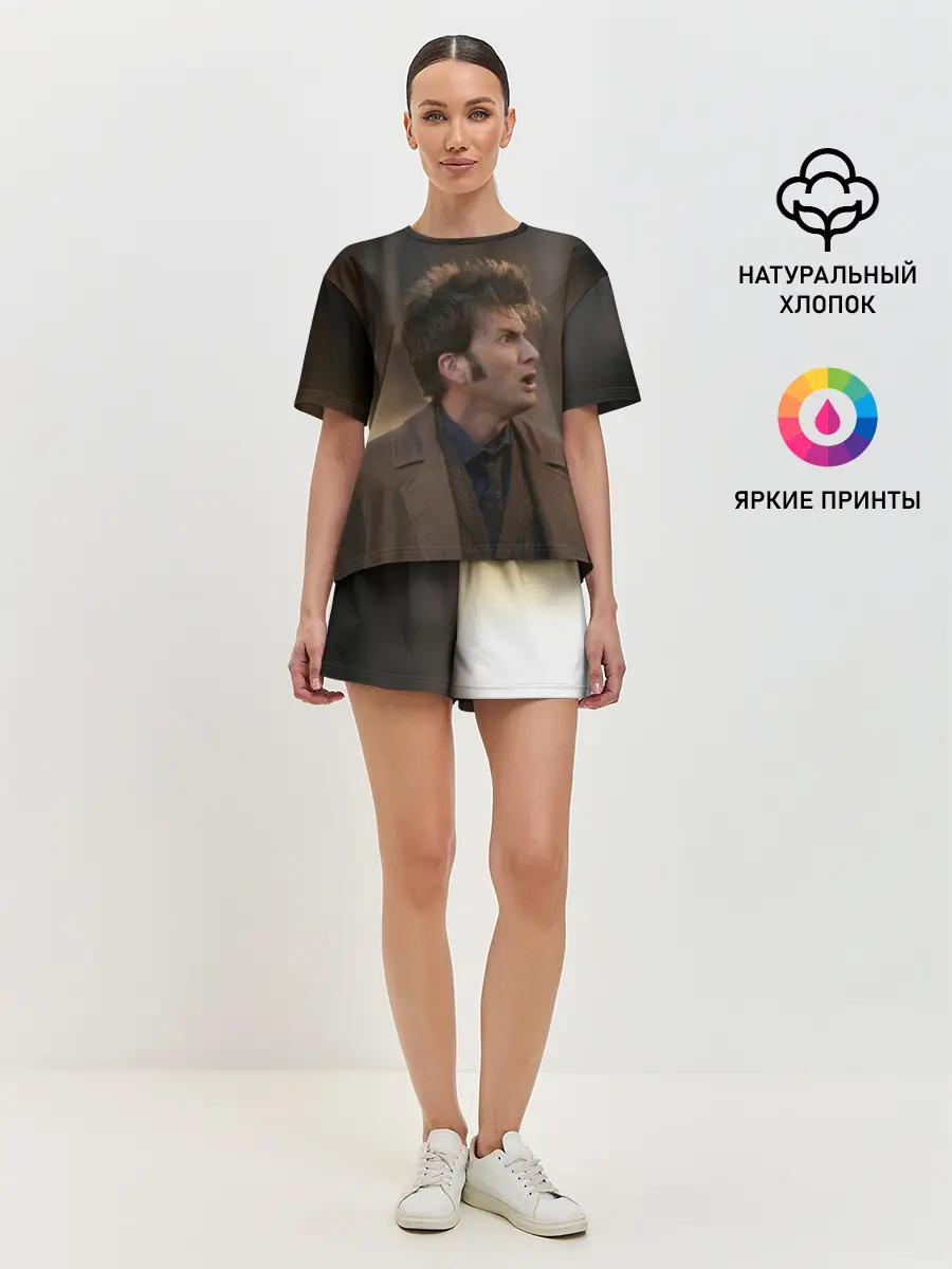 Женская пижама с шортами / 10th DOCTOR WHO