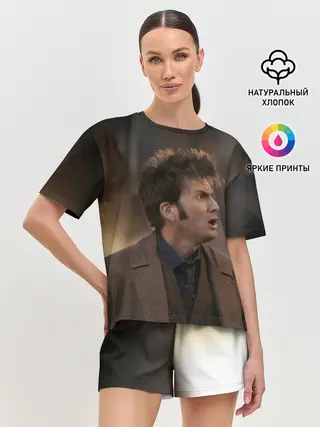 Женская пижама с шортами / 10th DOCTOR WHO