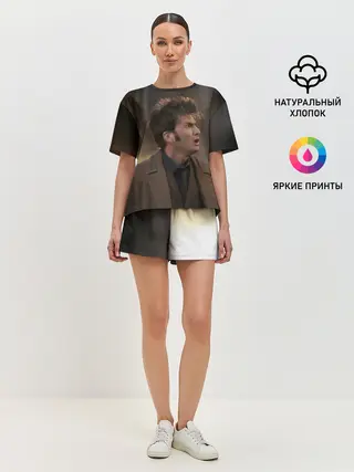 Женская пижама с шортами / 10th DOCTOR WHO