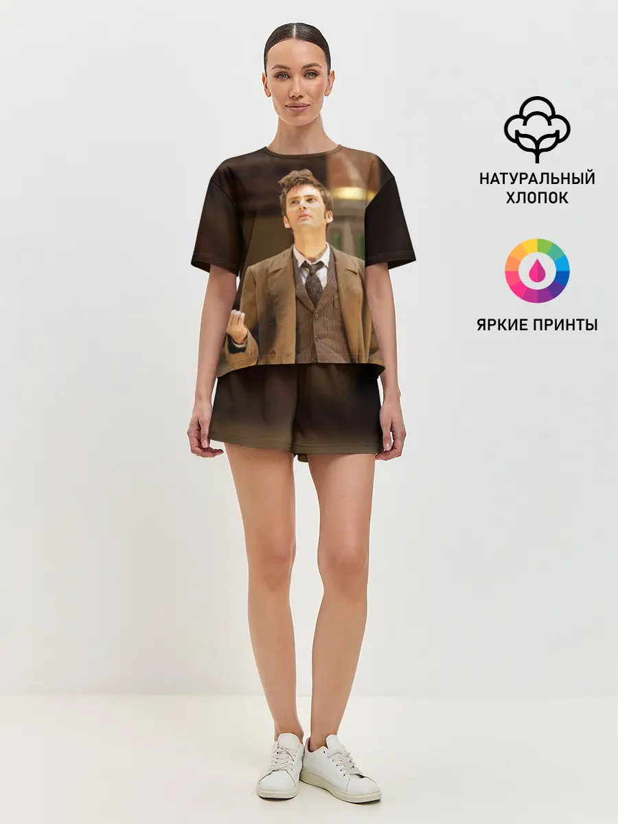 Женская пижама с шортами / 10 ДОКТОР