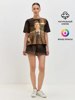 Женская пижама с шортами / 10 ДОКТОР