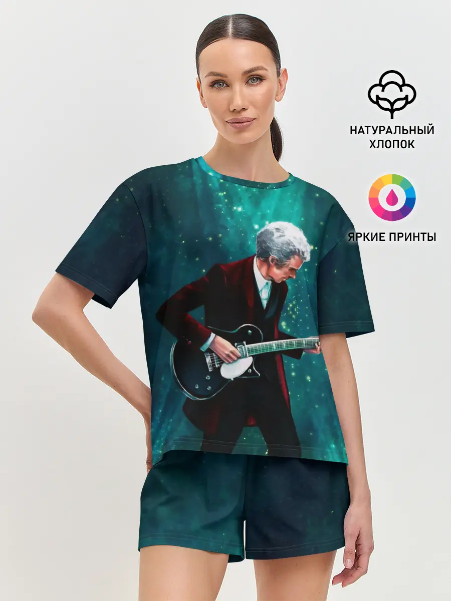 Женская пижама с шортами / РОК