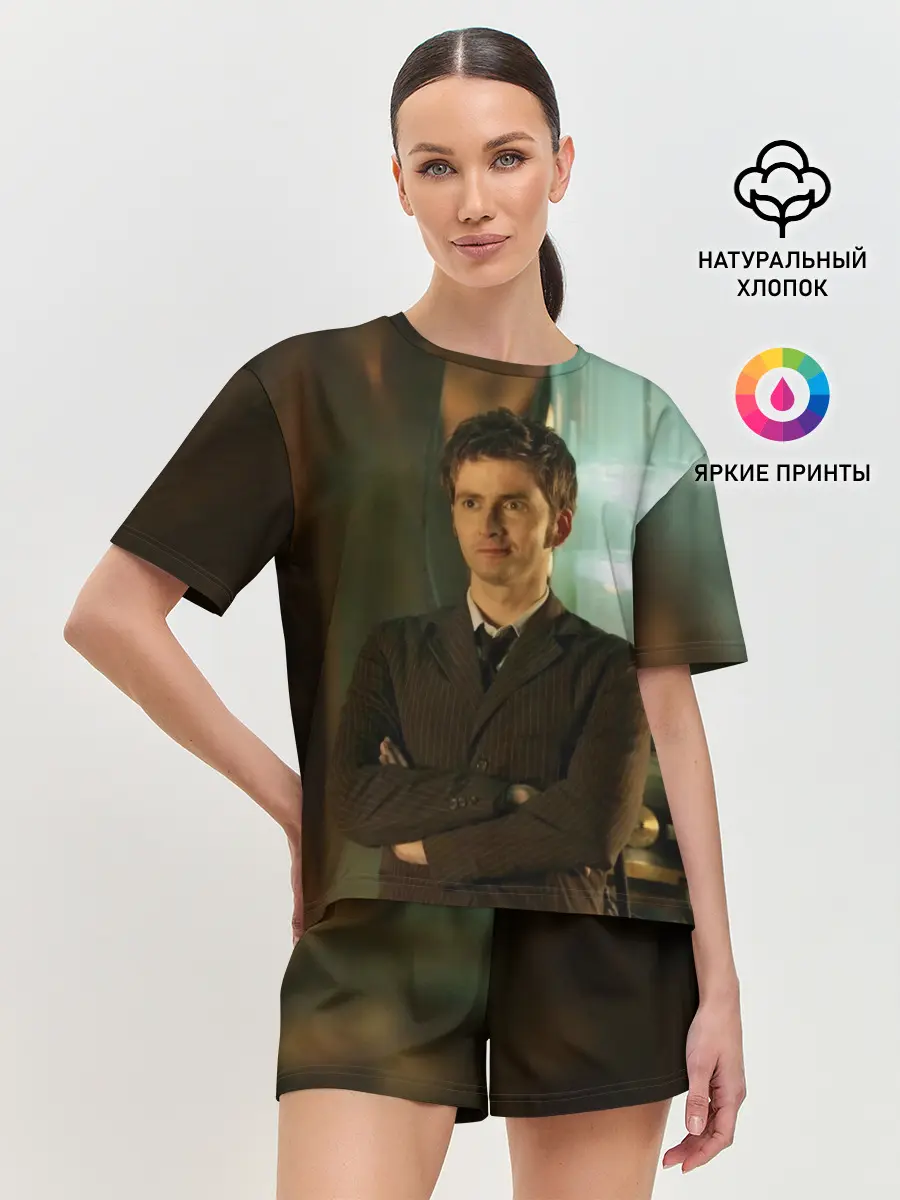 Женская пижама с шортами / ЛЮБИМЫЙ ДОКТОР