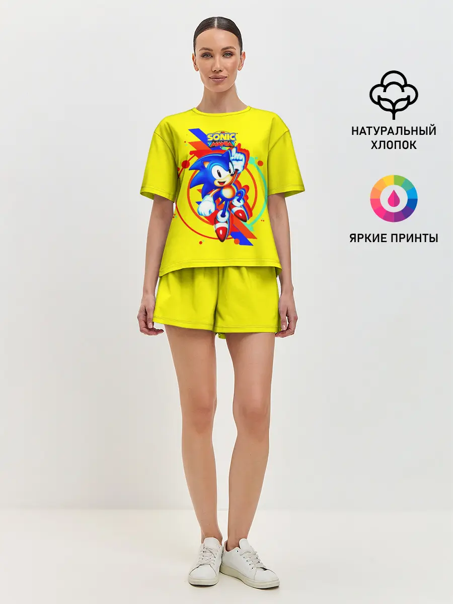 Женская пижама с шортами / SONIC