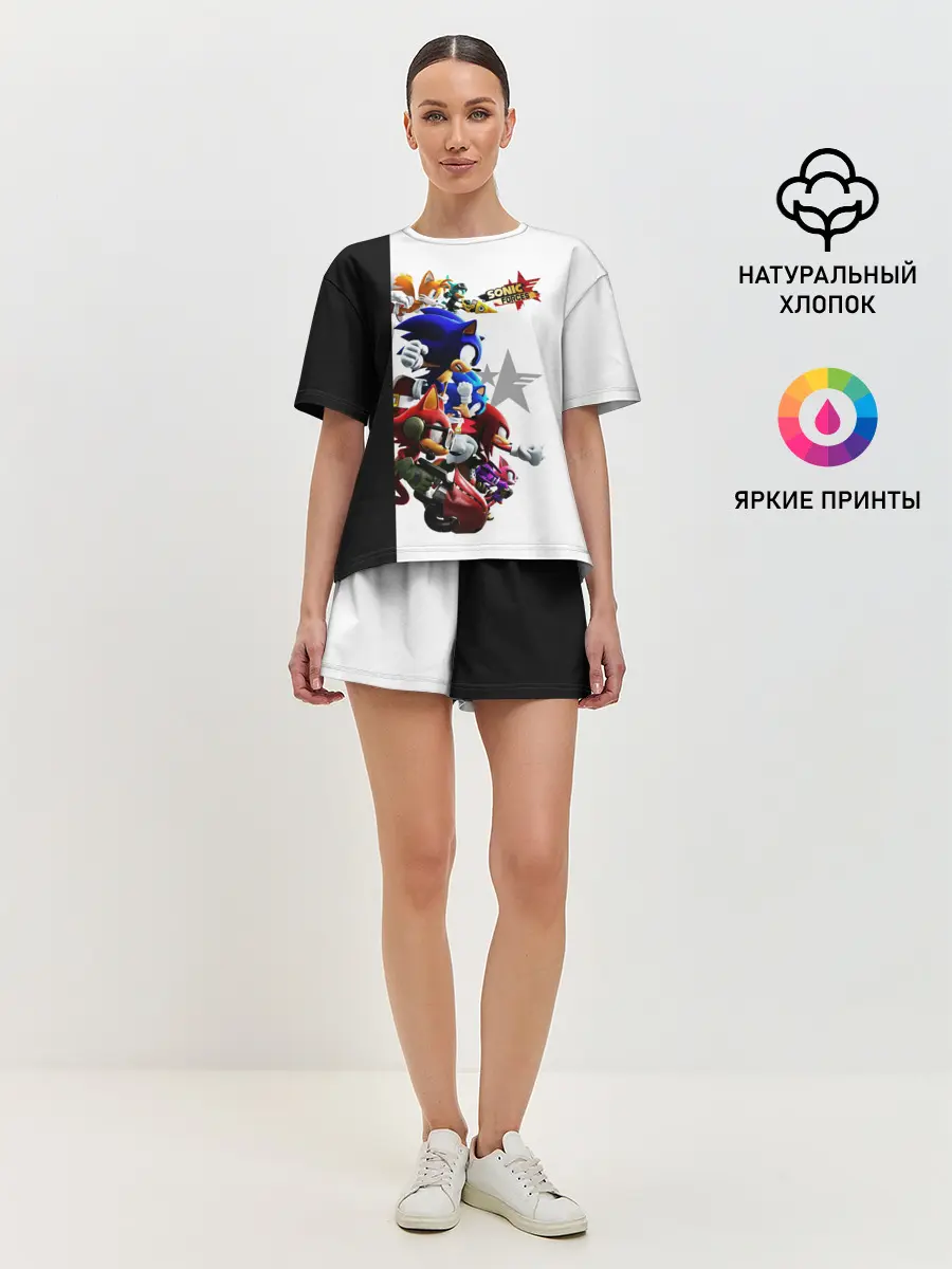 Женская пижама с шортами / SONIC