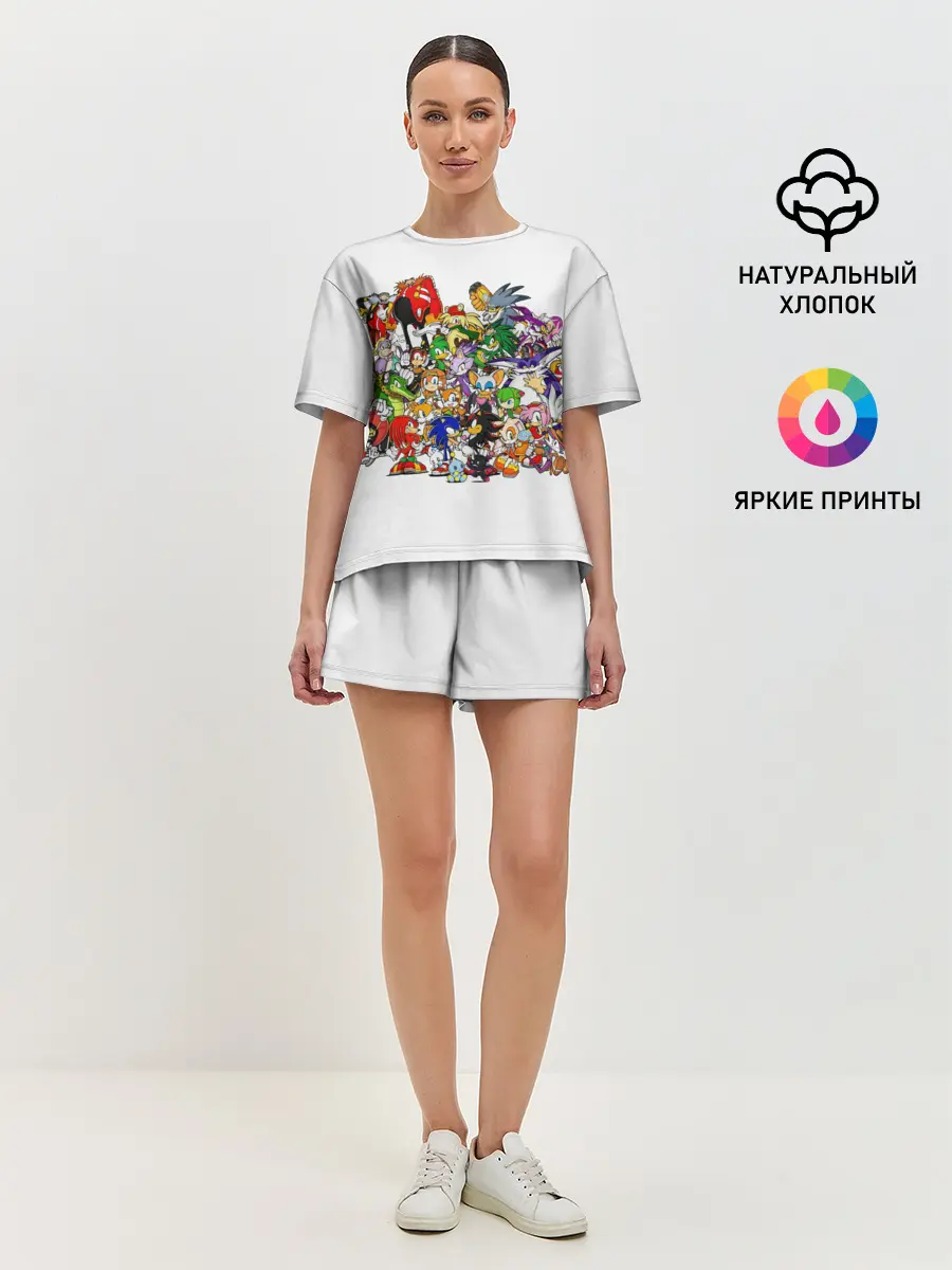 Женская пижама с шортами / SONIC