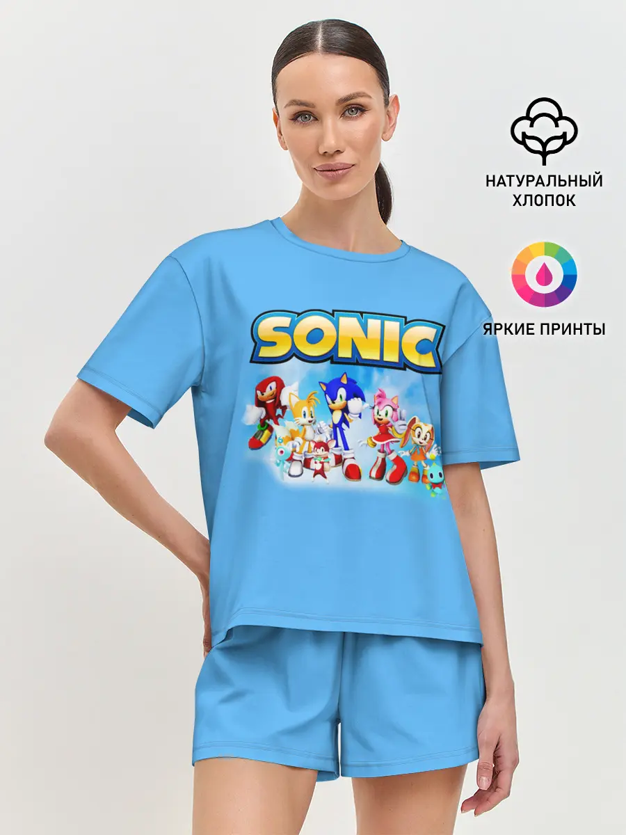 Женская пижама с шортами / SONIC