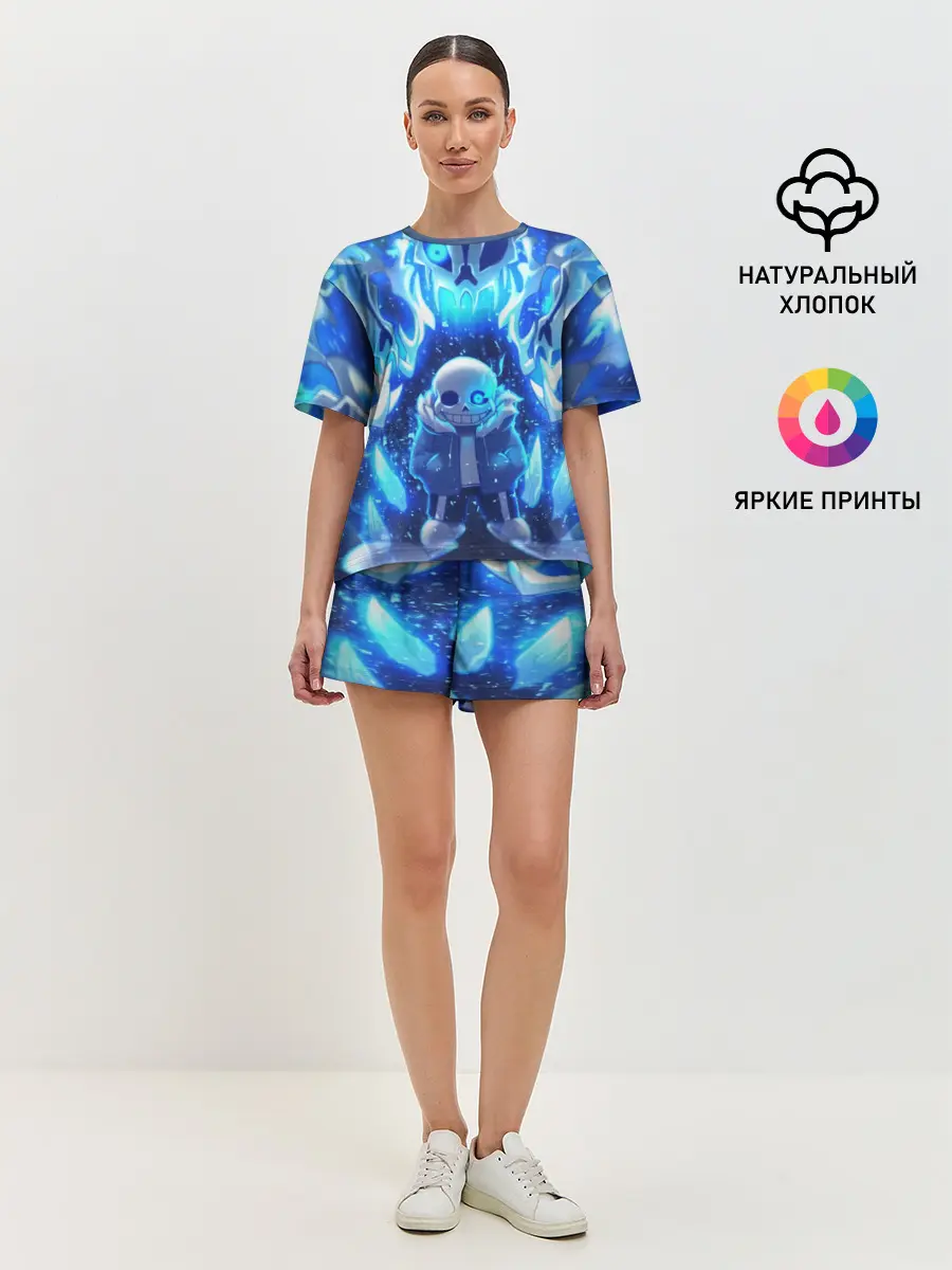 Женская пижама с шортами / UNDERTALE | АНДЕРТЕЙЛ