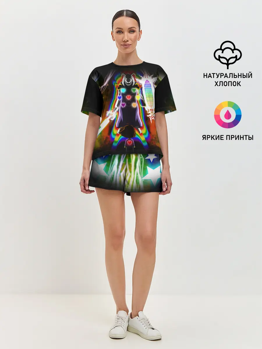 Женская пижама с шортами / UNDERTALE