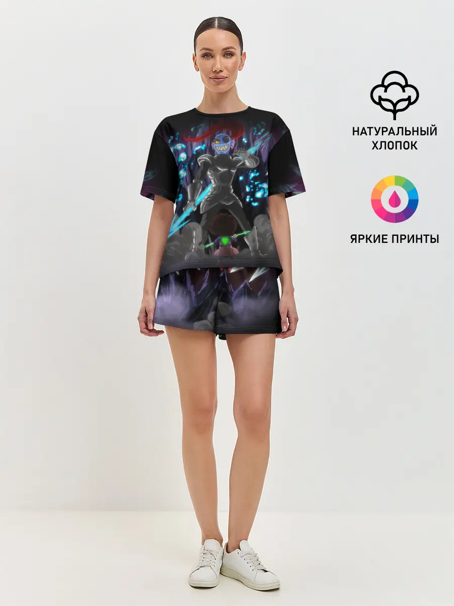 Женская пижама с шортами / UNDERTALE