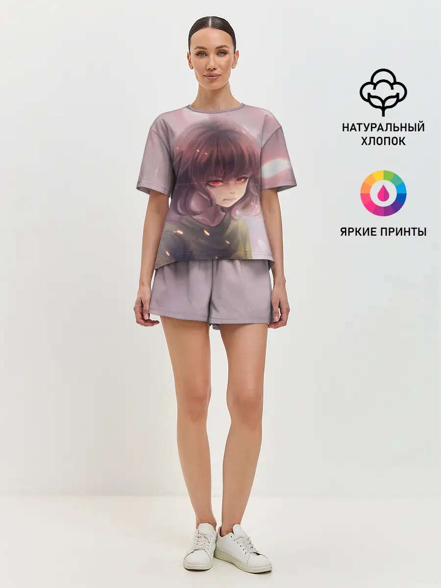 Женская пижама с шортами / UNDERTALE