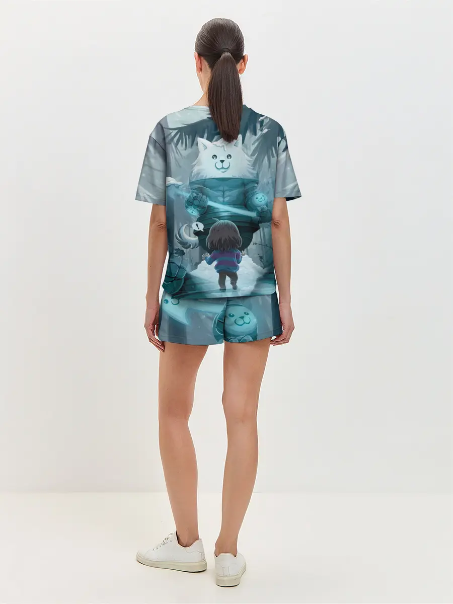 Женская пижама с шортами / UNDERTALE